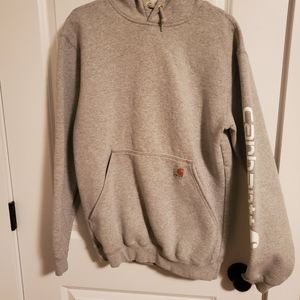 Size men's small grey Carhartt hoodie